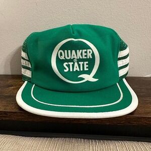 vintage‎ quaker state hat